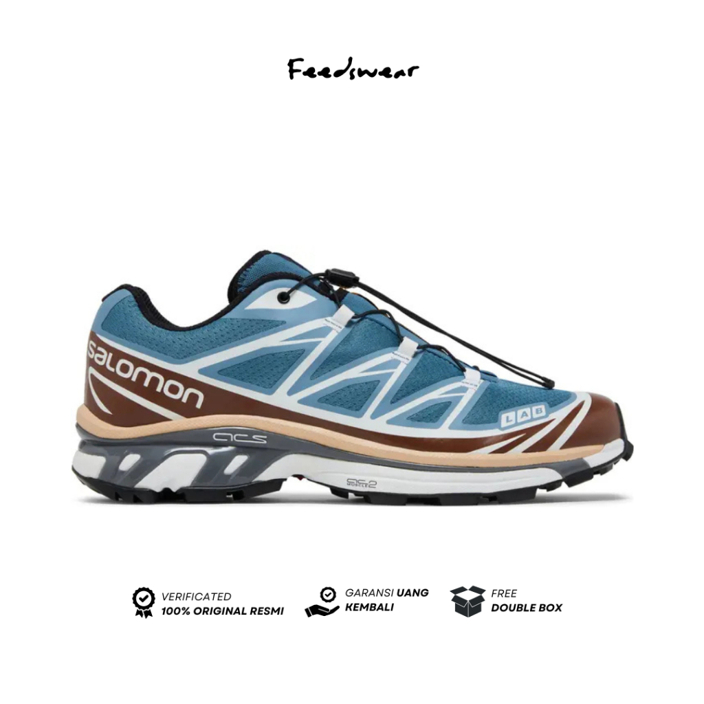 Salomon XT-6 'Aegean Blue Hazelnut'