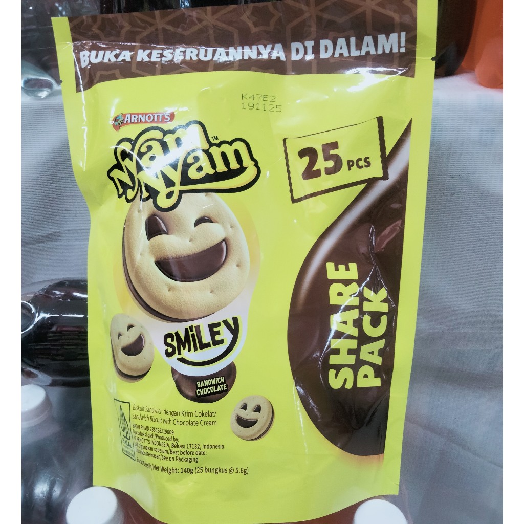 

nyam nyam smile share pack 25pc 140gr