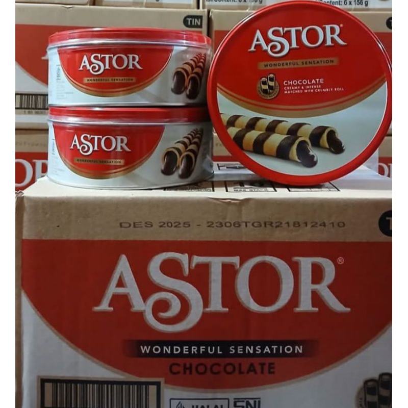 

Astor Chocolate Wafer Stick Kaleng 156gr