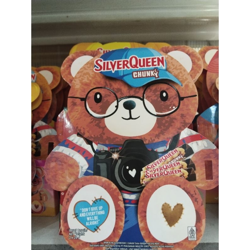 

Silverqueen Bear Kucing Cokelat Valentine