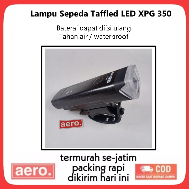 Lampu Sepeda Taffled LED XPG 350
