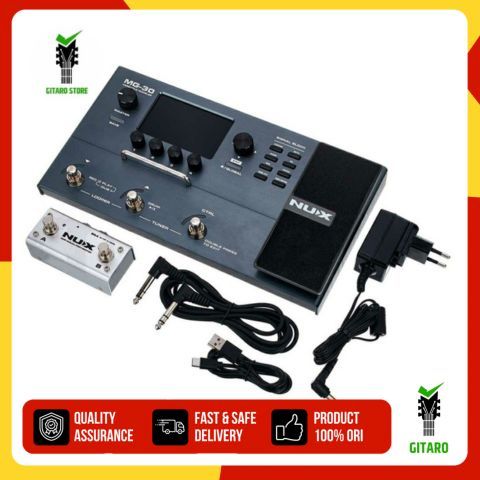 Effect Guitar NUX MG30 Efek Gitar NUX MG 30