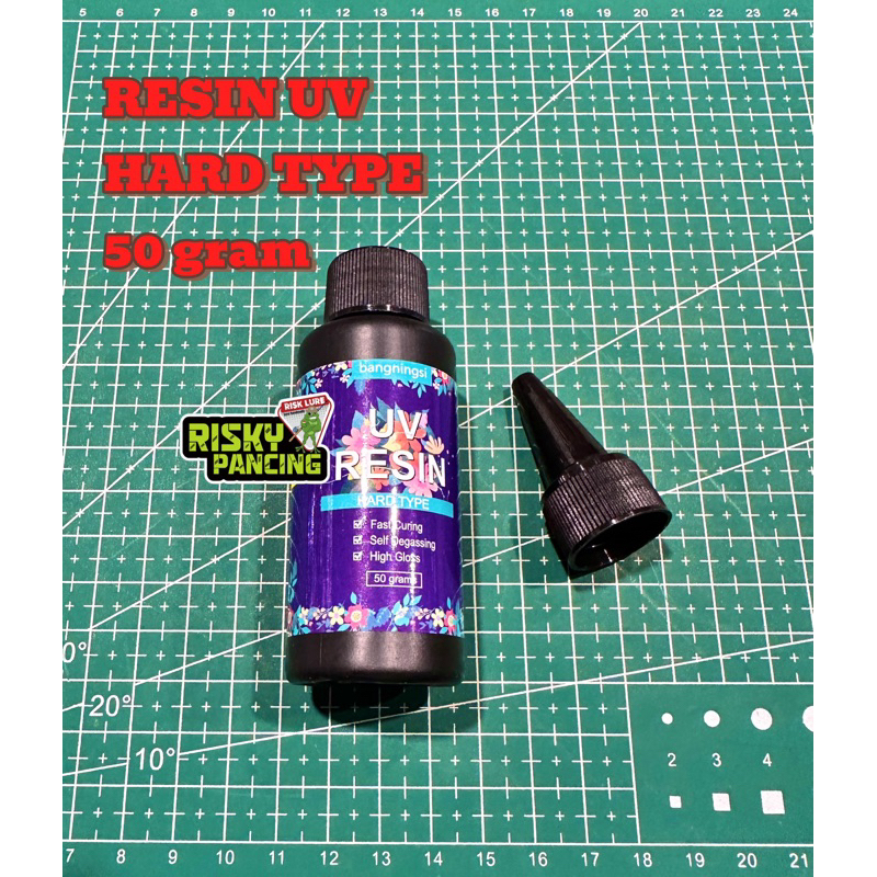 

RESIN UV TYPE HARD BENING CEPAT KERING 50gr