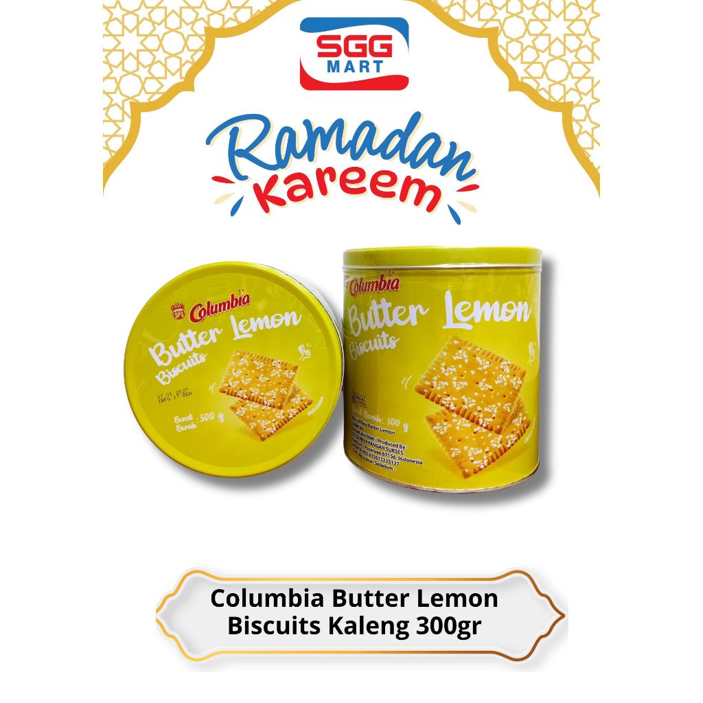 

Columbia Butter Lemon Biscuits Kaleng 300gr [Snack edisi lebaran]