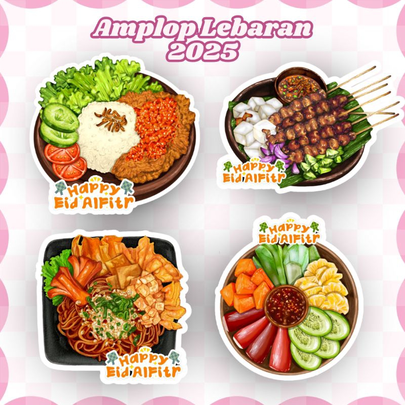 

JiuJiu.id | Amplop Lebaran Idul Fitri Eid Mubbarak Makanan khas Indonesia isi 4pc