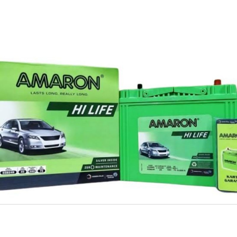 Aki mobil amaron ns60//stok baru//