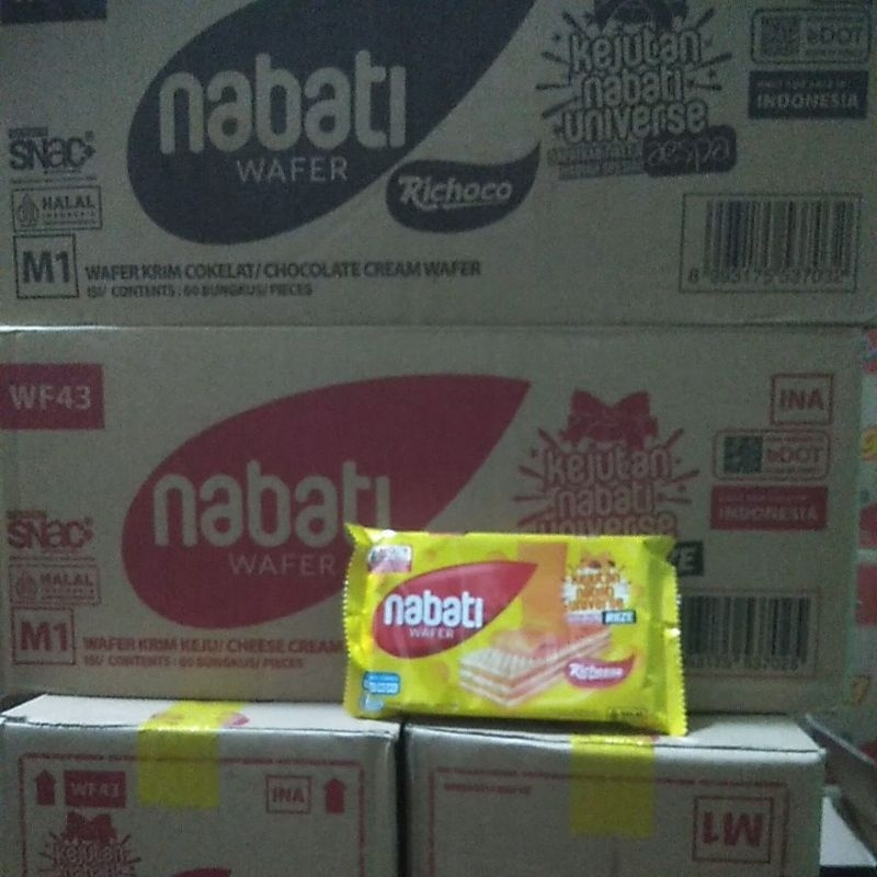 

Nabati Richeesee Richoco M1 43 gram Dus 60 pcs