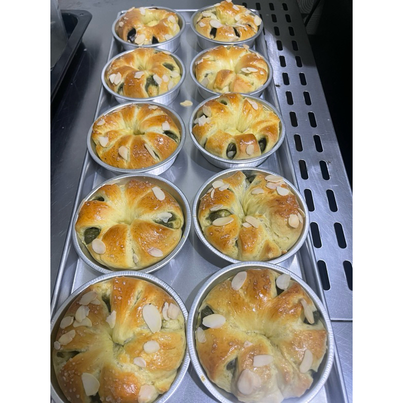 

Brioche Green Tea/Choco/Cheese