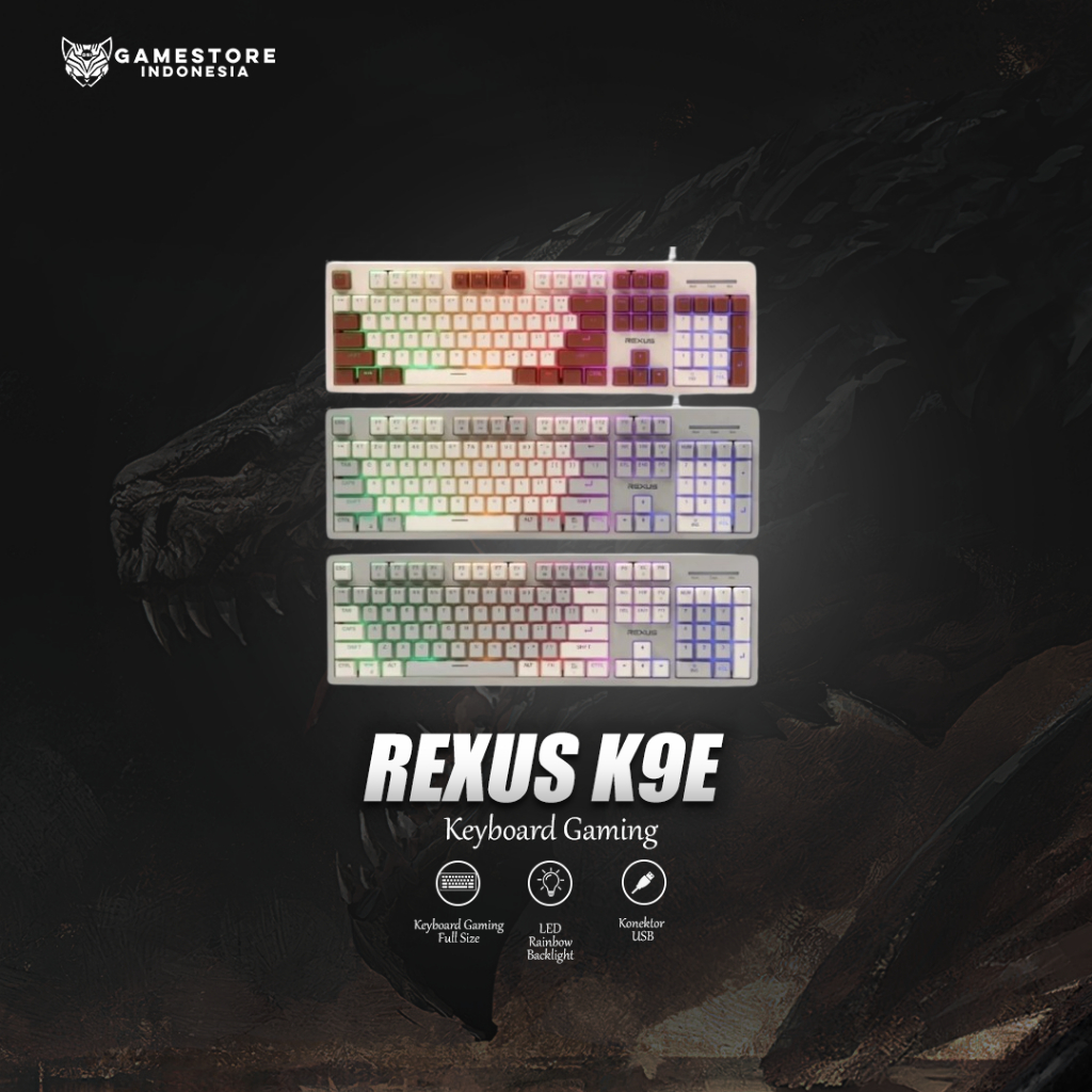 Rexus Keyboard Gaming K9E