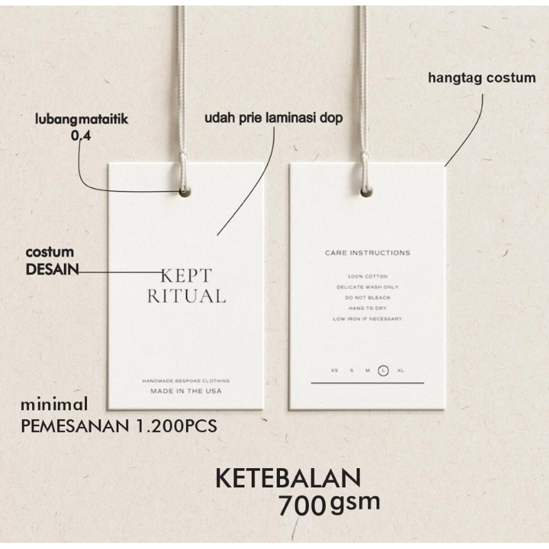 

Label hang tag / hang tag distro tag / premium /hang tag baju / jangan bingung untuk desigen kaami bisa bantu untuk desigen yah kaka
