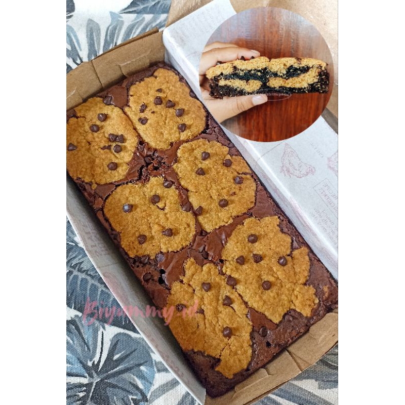 

Fudgy Brownies || Brownies Cookies || Brookies || Brownies Panggang