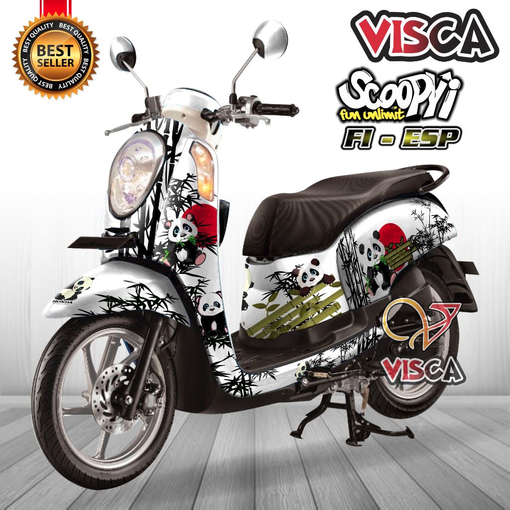 Decal Scoopy Fi 2015 2016 Full Body Stiker Scoopy Fi 2015 2016 Full Body Striping Scoopy Fi 2015 201