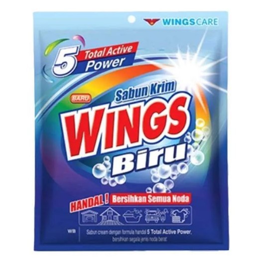 5 Pcs Wings Biru WB500