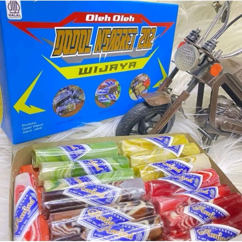 

Dodol zebra asli garut 1 kg original khas oleh oleh picnic snack kiloan dusan balan campur aneka makanan ringan cemilan enak