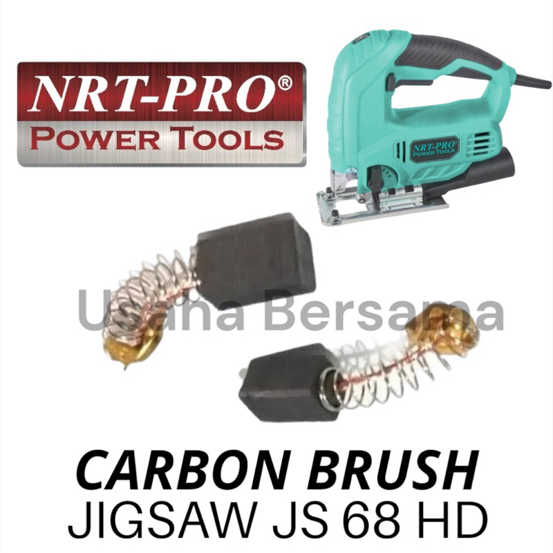 NRT-PRO CARBON BRUSH JIGSAW JS 68 HD / ARANG KUL KOLBOSTER NRT PRO JIGSAW JS 68 HD