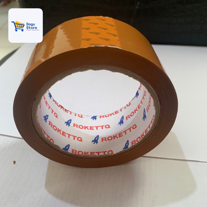 

Lakban Coklat ROKKETQ 45mm X 90 yard