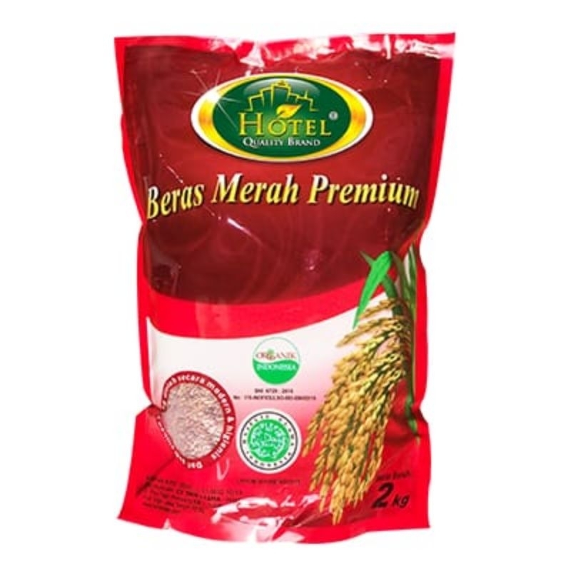 

Beras Merah Premium Organik Hotel [2 kg]