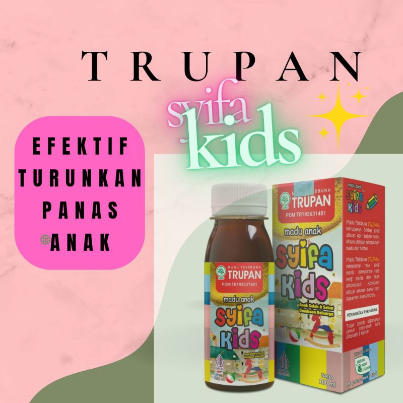 

TRUPAN MADU EFEKTIF TURUNKAN PANAS ANAK