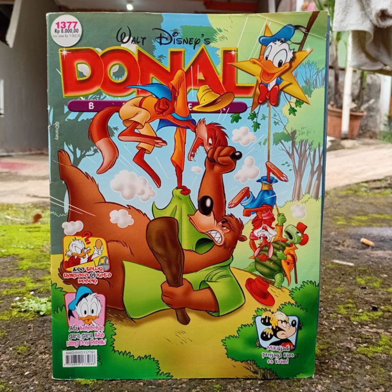 Komik Donal Bebek Walt Disney No. 1377 ORIGINAL m&c