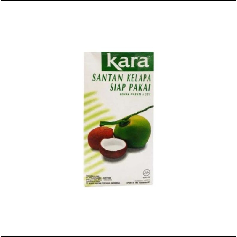 

FREE PACKING- Kara Santan Kelapa Instan 1Liter