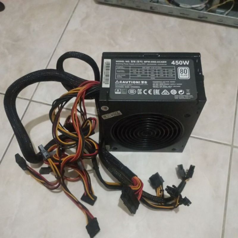 cooler master mwe 450w bekas