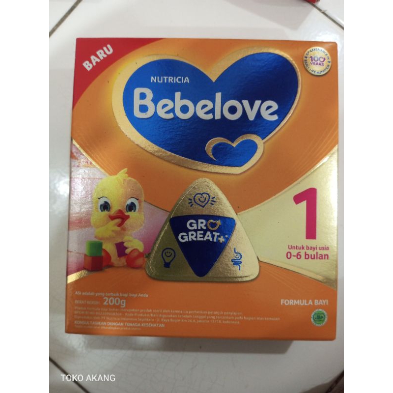 SGM BEBELOVE 0-6bulan 200gr