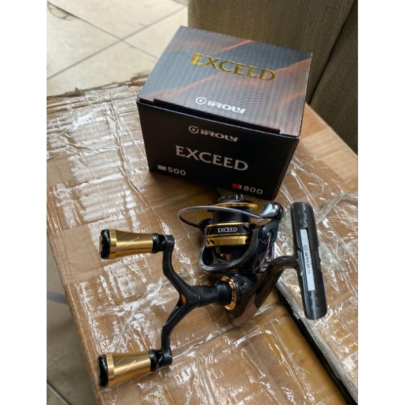 reel iroly exceed carbon body, murah meriya kualitas sultan