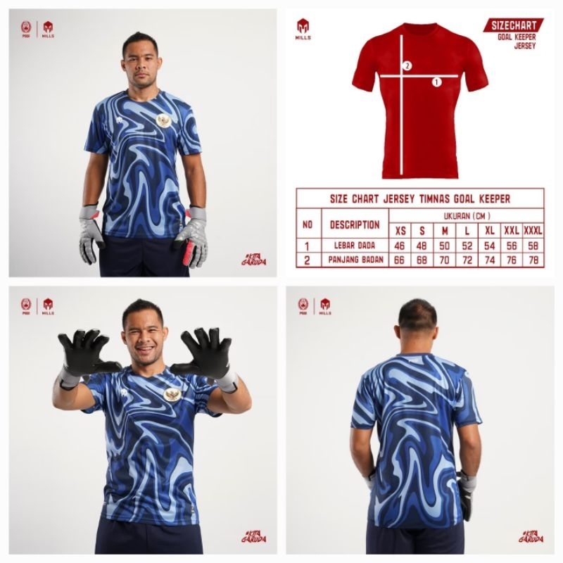 JERSEY BOLA TIMNAS INDONESIA PLAYER ISSUE GOAL KEEPER AWAY 2020 ORIGINAL UNISEX NEW BARU
