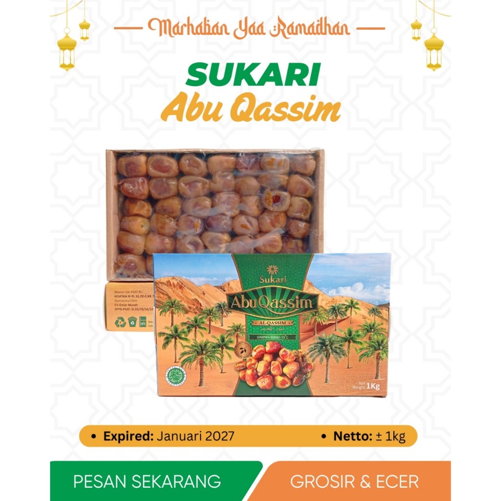 

KURMA SUKARI ABU QASSIM ORIGINAL