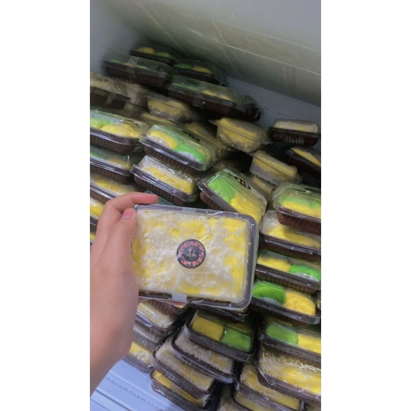 

pancake durian mini roll 100% original