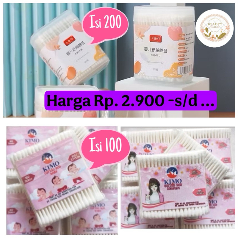Korek Kuping bayi Dewasa /Cotton Bud baby Dewasa 200 Pcs / Cotton Bud Sendok / Cotton Bud Spiral