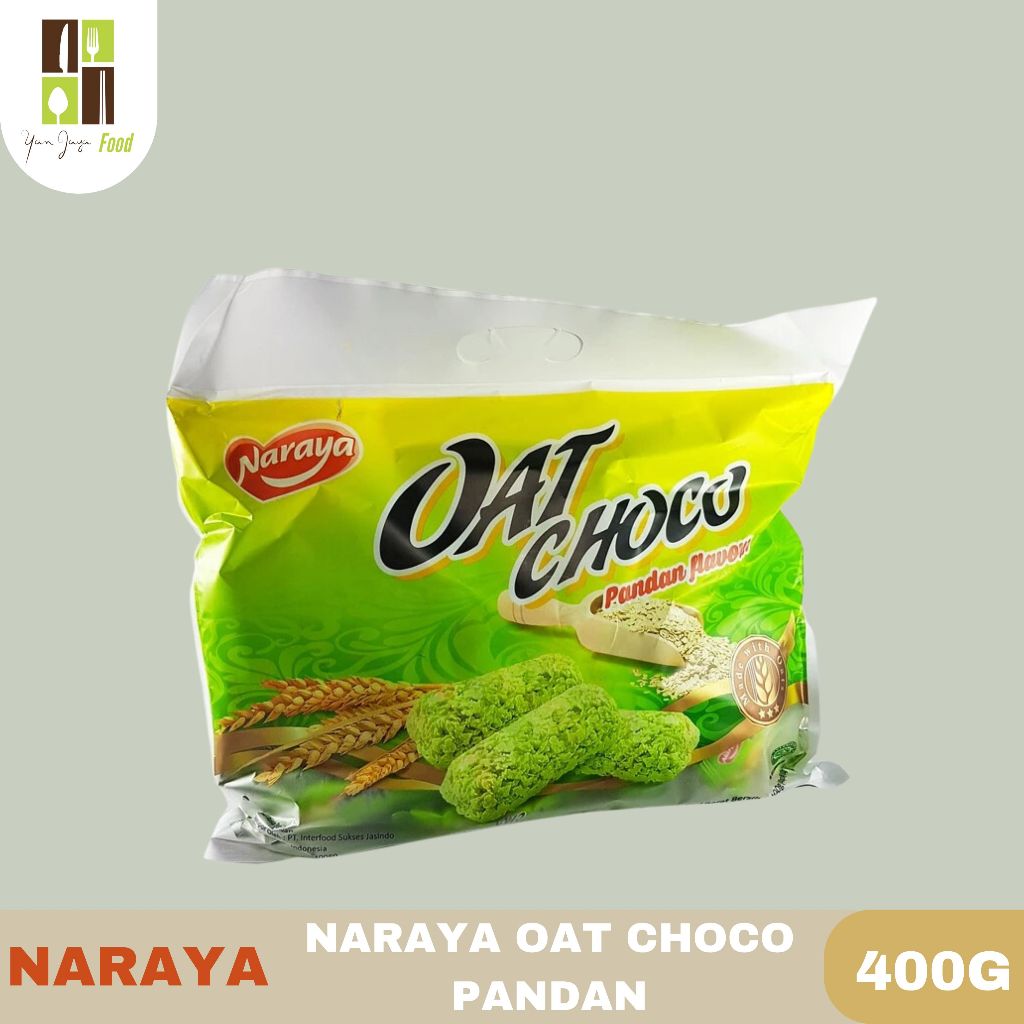 

Bny31 Naraya Oat Choco Snack 400 Gram Rasa Original / Coklat / Strawberry / Green Tea / Pandan /