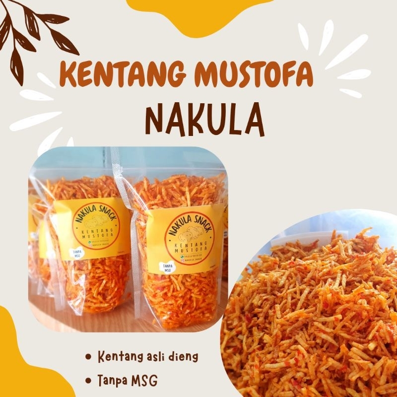 

Kentang Mustofa 100gram/pedas manis/non MSG/cemilan/laukmakan/makanan sehat