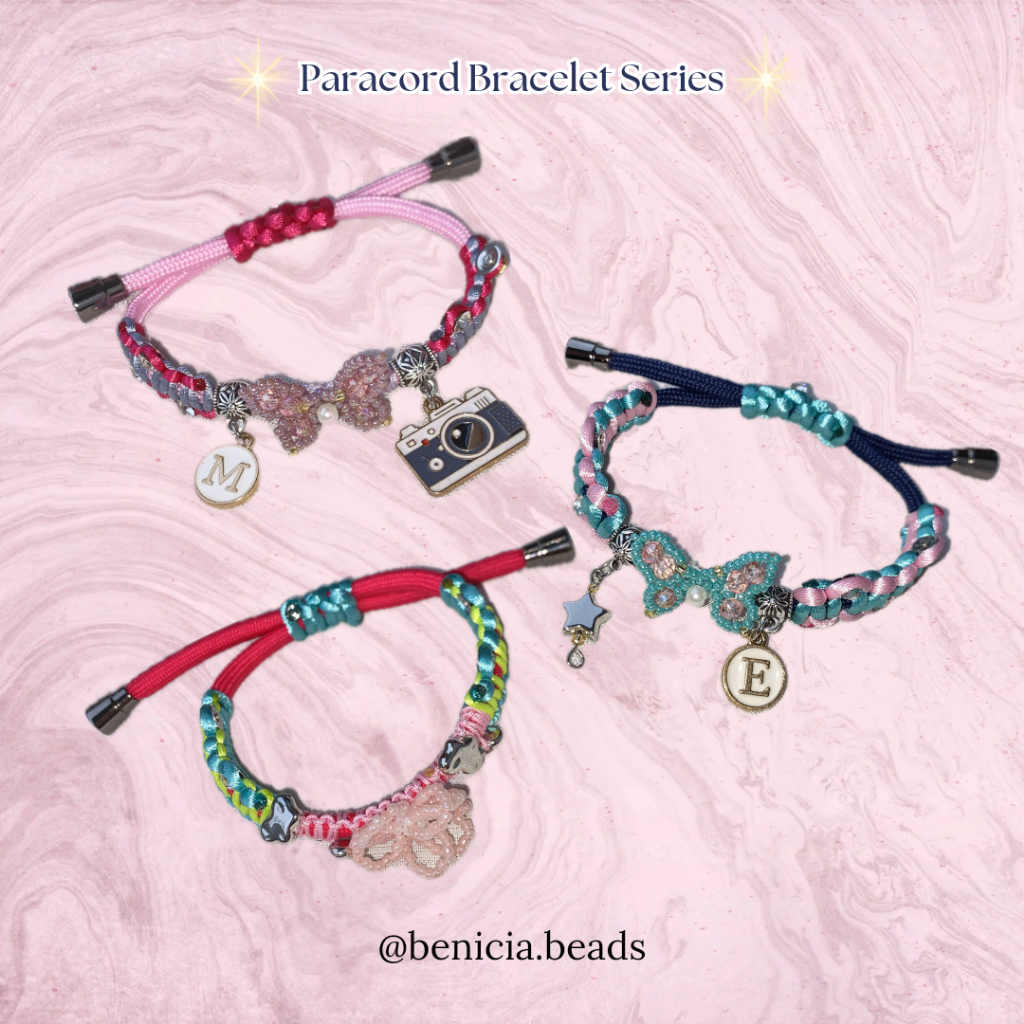 Gelang Paracord Beads | Paracord Bracelets | Gelang Paracord | Gelang Custom | Gelang Aesthetic