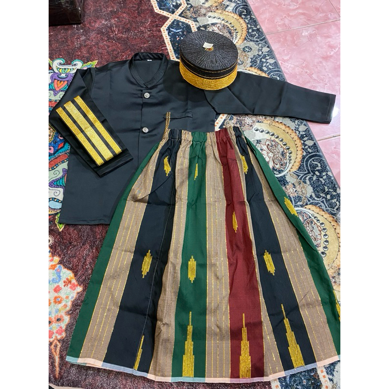 (ANAK) JAS TUTUP HITAM BRIDAL PREMIUM ADAT BUGIS MAKASSAR