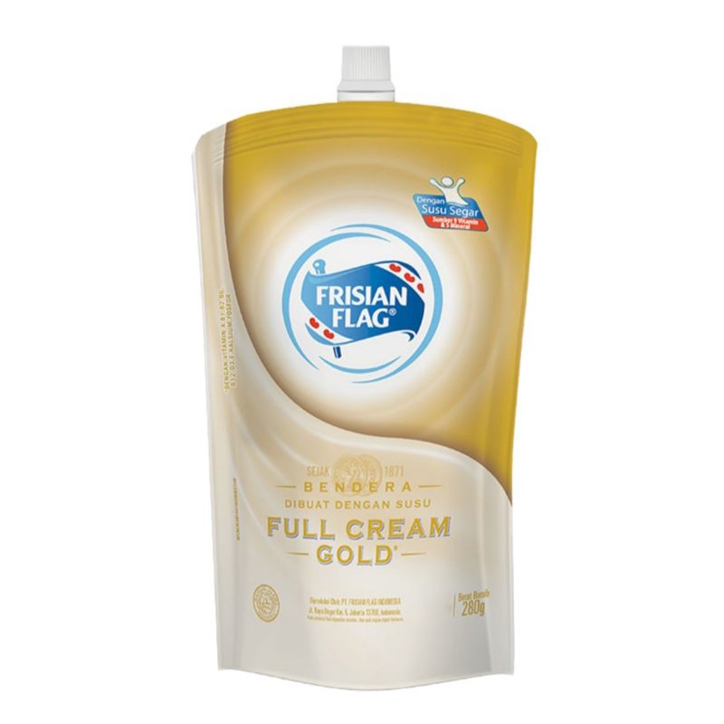 

Frisian Flag Susu Kental Manis Gold Pouch 280g