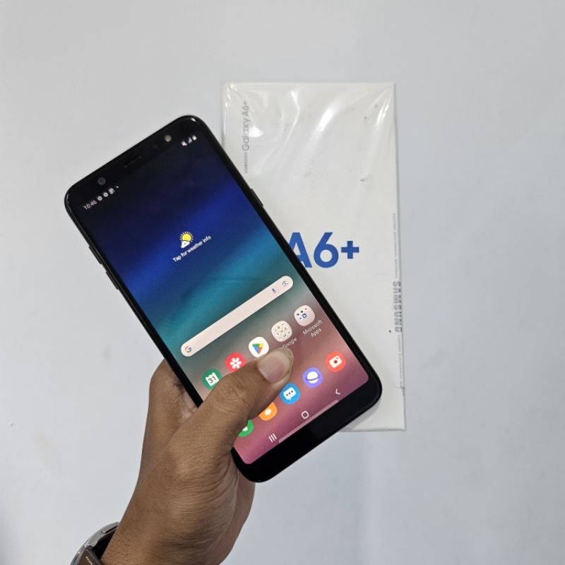 samsung galaxy a6 plus second bagus