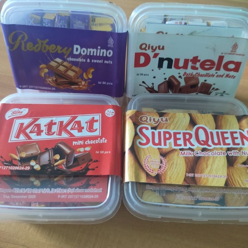 

Coklat viral!!! Qedbury domino, superqueen,kit Kat,D'nutela