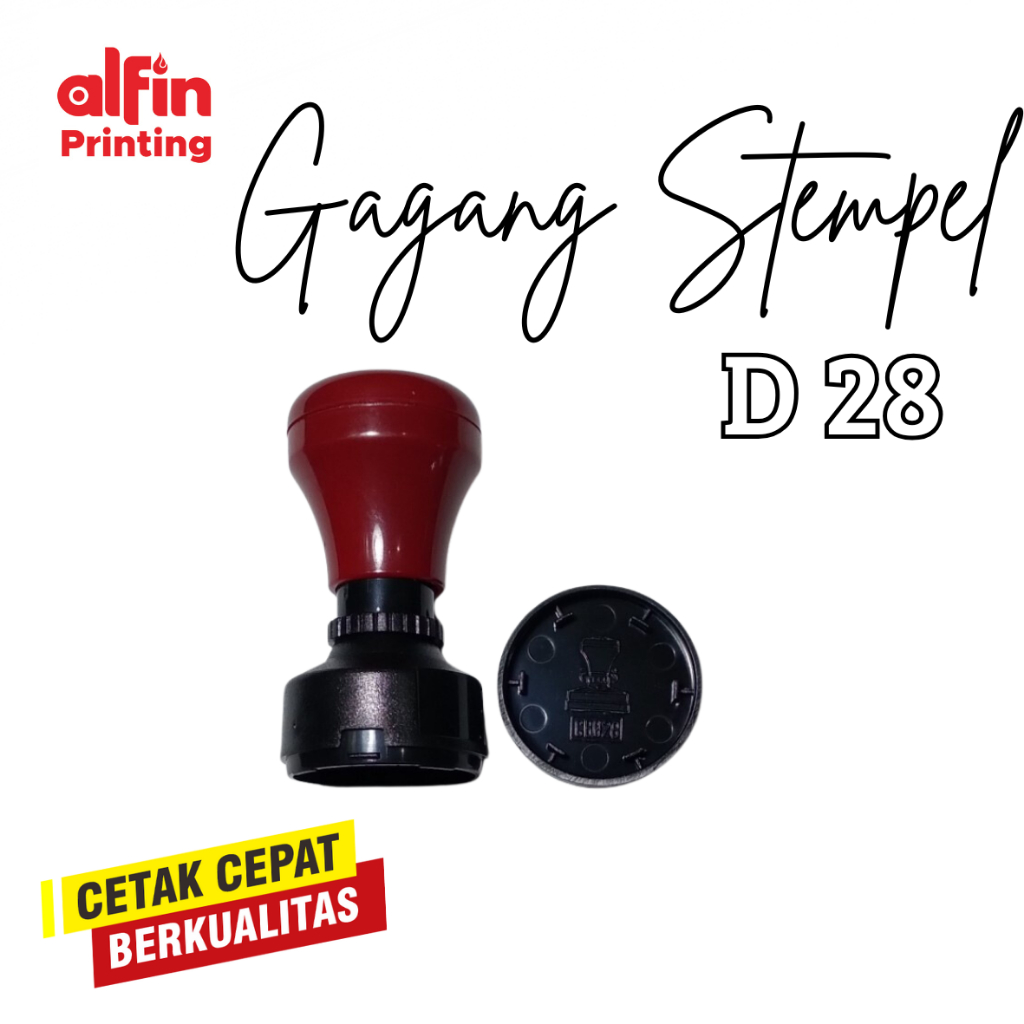 

Gagang Stempel Flash Ukuran Diamter 2,8cm (D28)