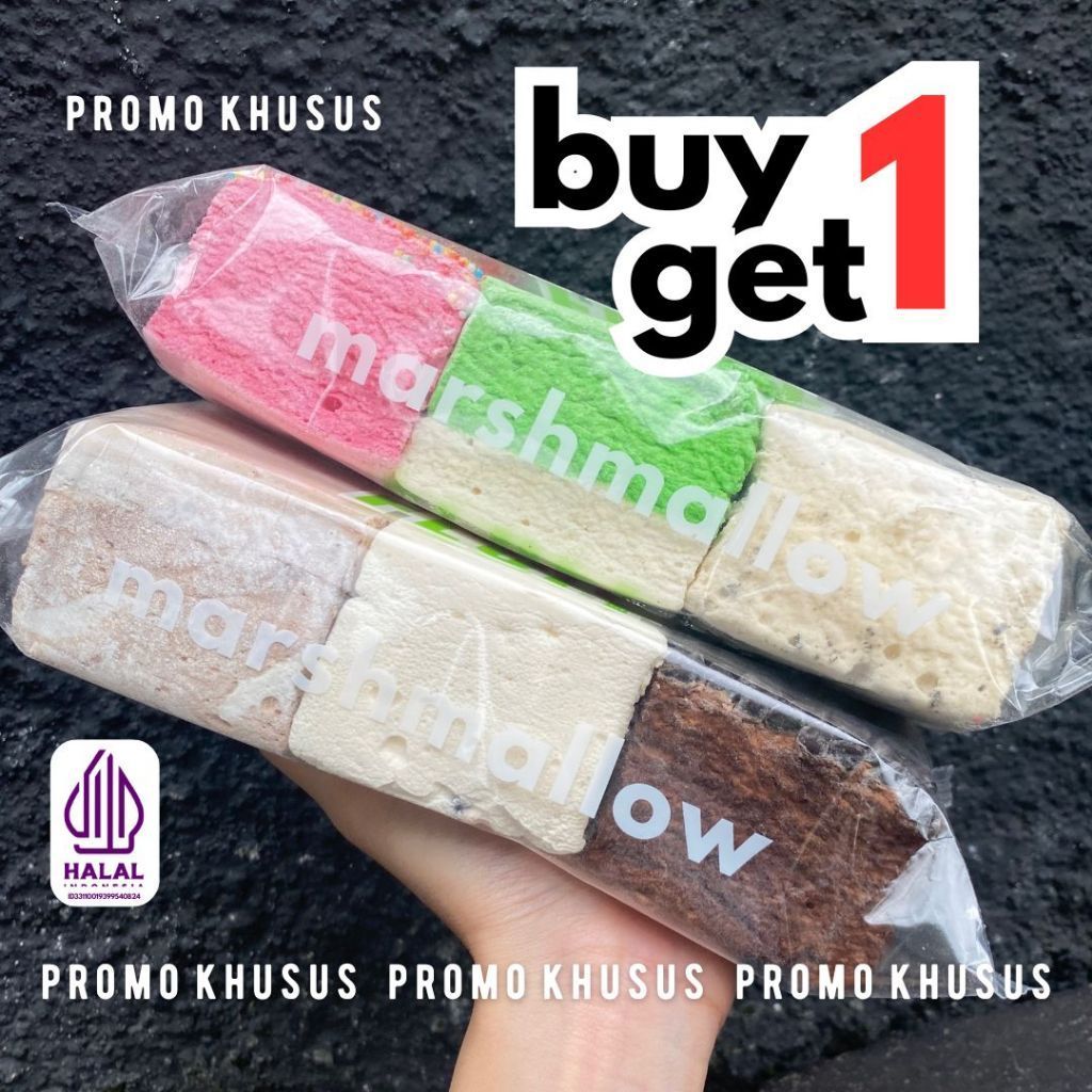 

[BUY 1 GET 1] MIX ORIGIN + MIX CHOCVAN MARSHMALLOW JUSTFLUFF [HALAL]