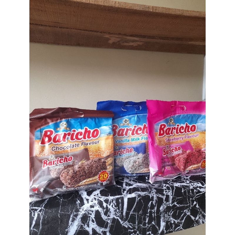 

Baricho (Vanila, Chocolate, Strawberry) (isi 20) Snack