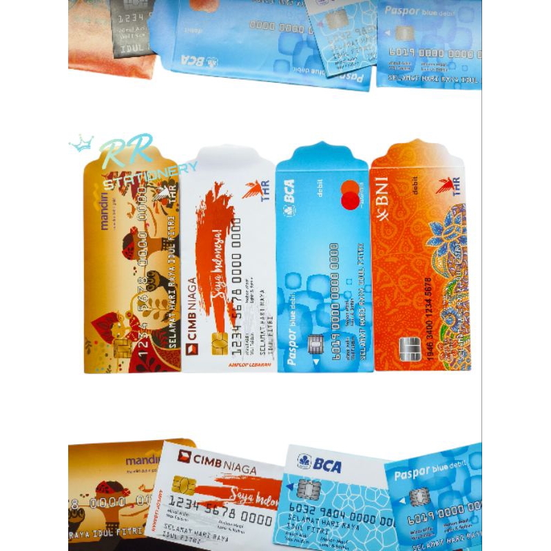 

AMPLOP LEBARAN, ANGPAOLEBARAN MOTIF KARTU ATM UKURAN BESAR ISI 10 LEMBAR