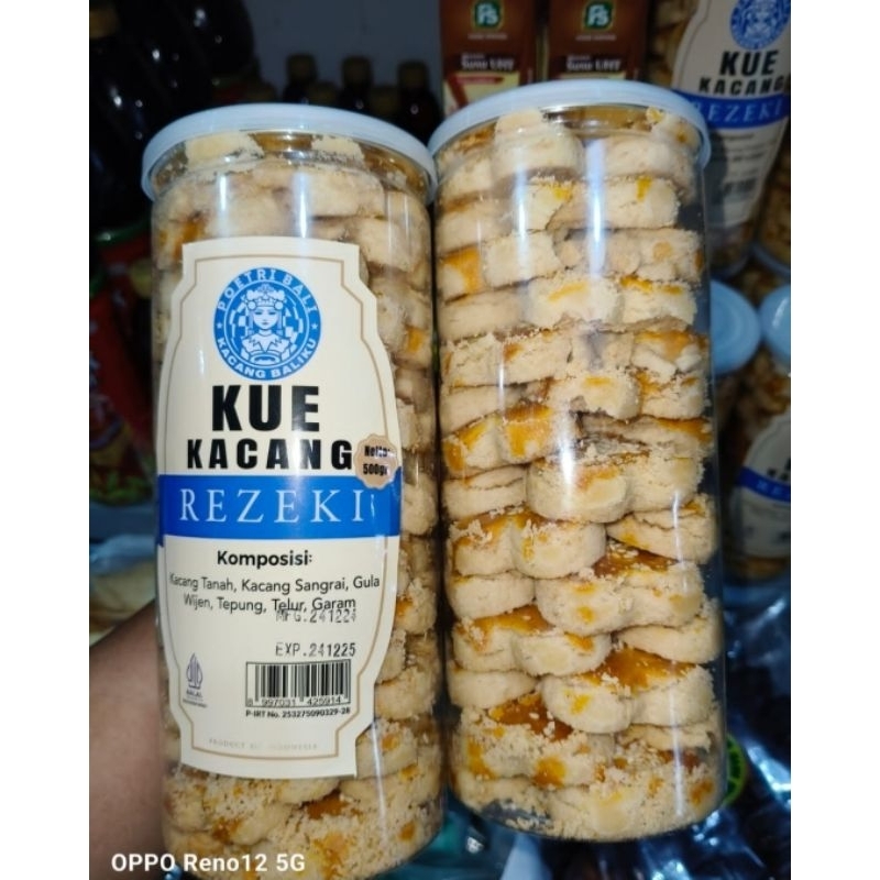 

KUE KACANG REZEKI POETRI BALI 500GRAM