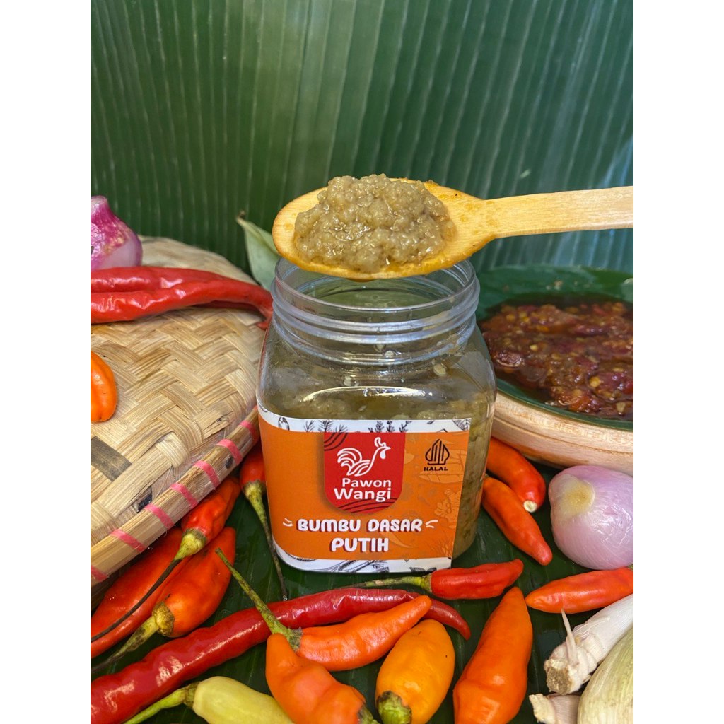 

Bumbu Dasar Putih khas Pawon Wangi