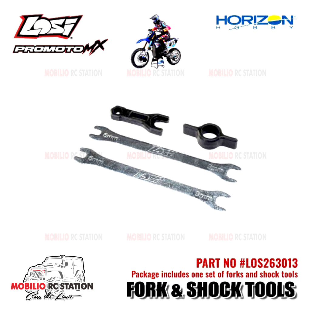 Losi Part #LOS263013 Fork & Shock Tools for RC Losi Promoto MX Motorcycle