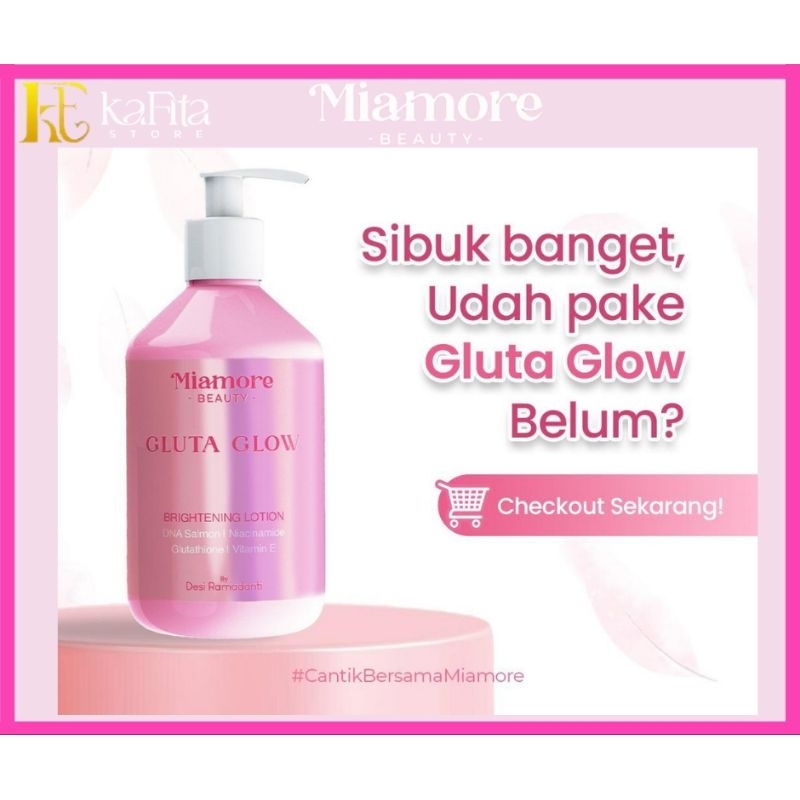 GLUTA GLOW Brightening Body Lotion , Handbody Lotion with Niacinamide Glutathione,DNA Salmon  250gr