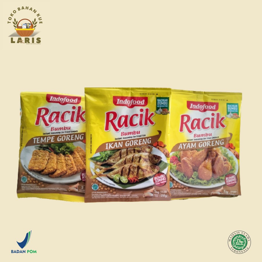 

RACIK BUMBU INSTAN 20 GRAM
