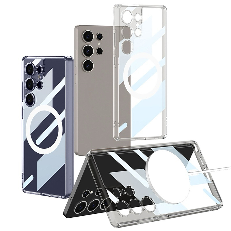 Clear Case Samsung Ori Original Magsafe Polos Bening Premium With Box Keren Hp Lucu Viral Bahan TPU 