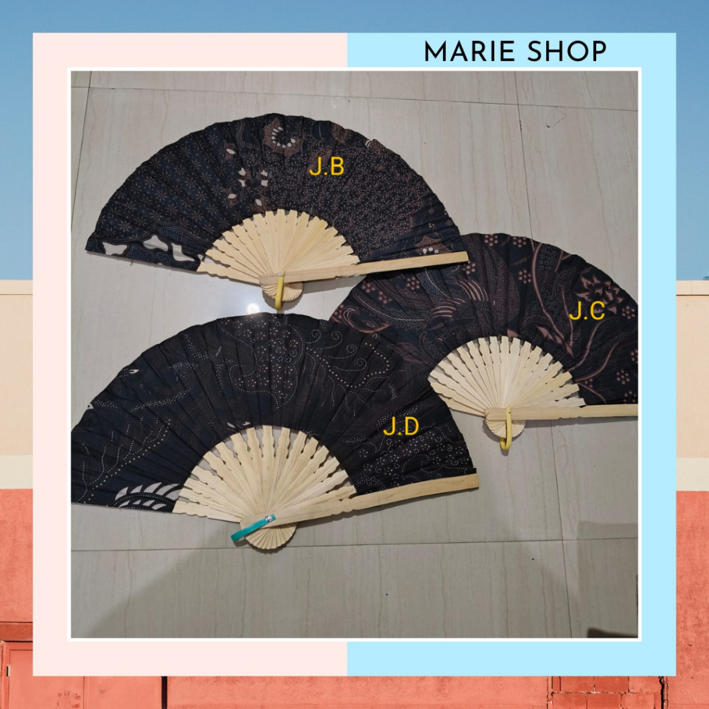 [ JUMBO ] KIPAS BATIK JUMBO - KIPAS TARI BALI - KIPAS TARI BESAR - KIPAS KUNG FU - KIPAS SILAT - KIP
