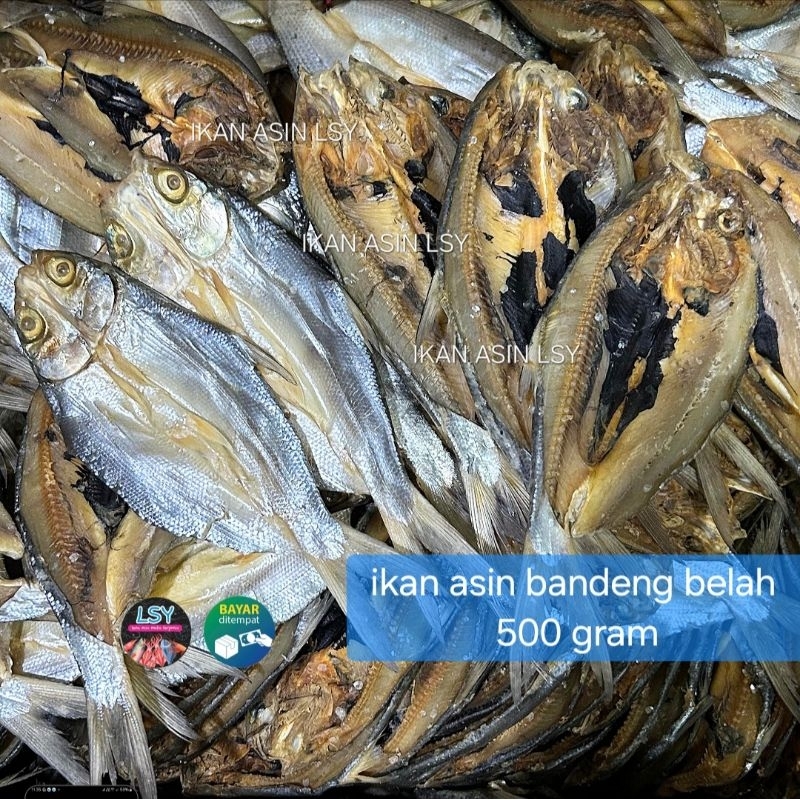 

ikan asin bandeng belah super 500gram